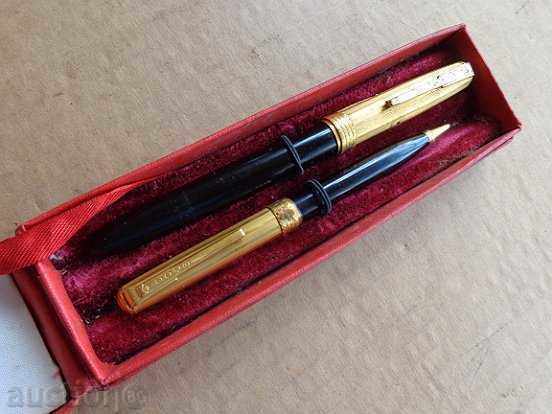 Elite σοσιαλιστική στυλό, στυλό με χρυσό, χημικά - ΕΣΣΔ με τιμή 249.00 BGN | € 127.31 Elite σοσιαλιστική στυλό, στυλό με χρυσό, χημικά - ΕΣΣΔ με τιμή 249.00 BGN | € 127.31