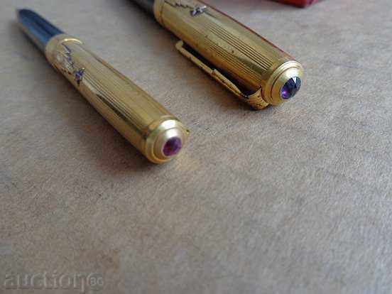 Παράδοση Elite σοσιαλιστική στυλό, στυλό με χρυσό, χημικά - ΕΣΣΔ Παράδοση Elite σοσιαλιστική στυλό, στυλό με χρυσό, χημικά - ΕΣΣΔ