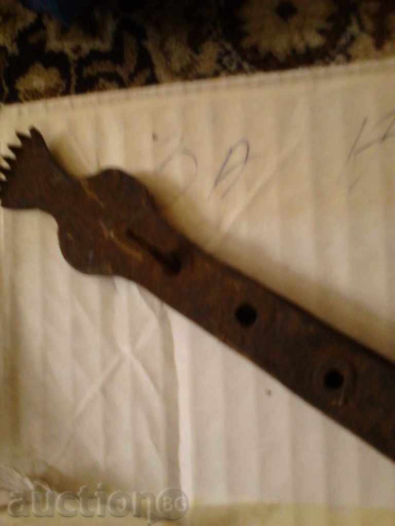 Auction An old iron bar of loom Auction An old iron bar of loom