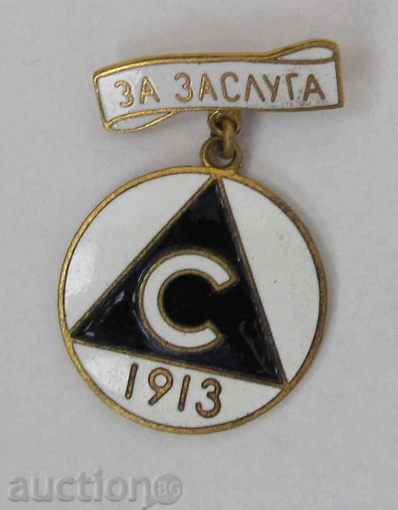 football badge Slavia