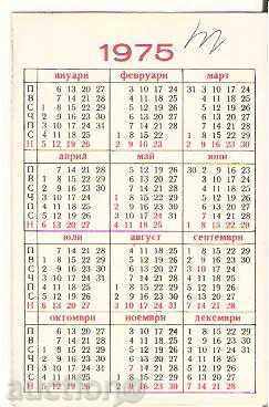 Με μικρό ημερολόγιο D K 1975 με τιμή 1.00 BGN | € 0.51 Με μικρό ημερολόγιο D K 1975 με τιμή 1.00 BGN | € 0.51