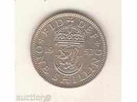 +Великобритания  1  шилинг  1957 г. шотландски герб