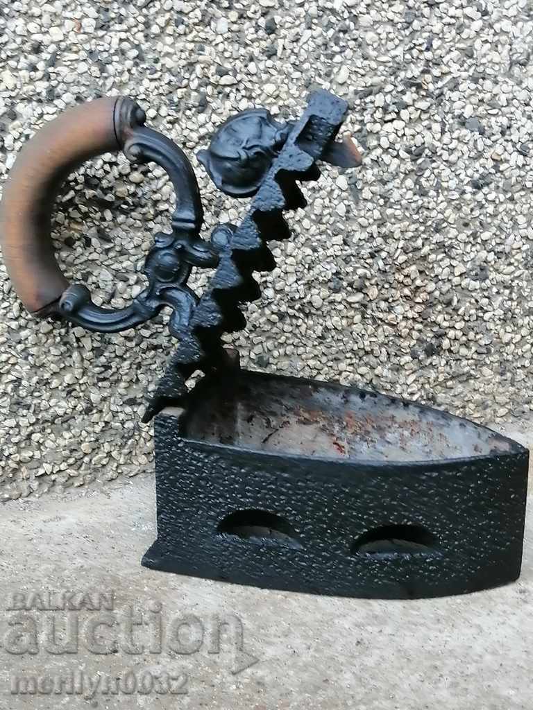 Delivery of Old iron on fire