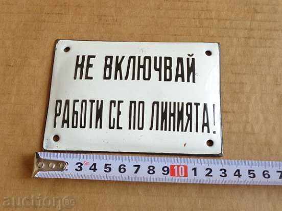 Παράδοση Εμαγιέ σοσιαλιστική πλάκα, πλάκα Παράδοση Εμαγιέ σοσιαλιστική πλάκα, πλάκα