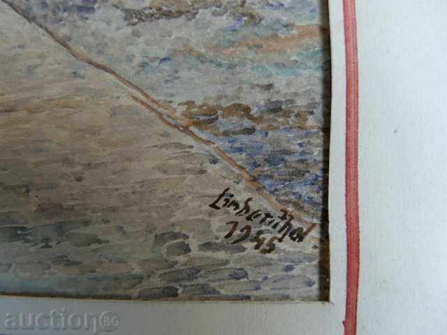 "Old Castle" -Aquarelle-1945-Germany with price 65.00 BGN | € 33.23 "Old Castle" -Aquarelle-1945-Germany with price 65.00 BGN | € 33.23