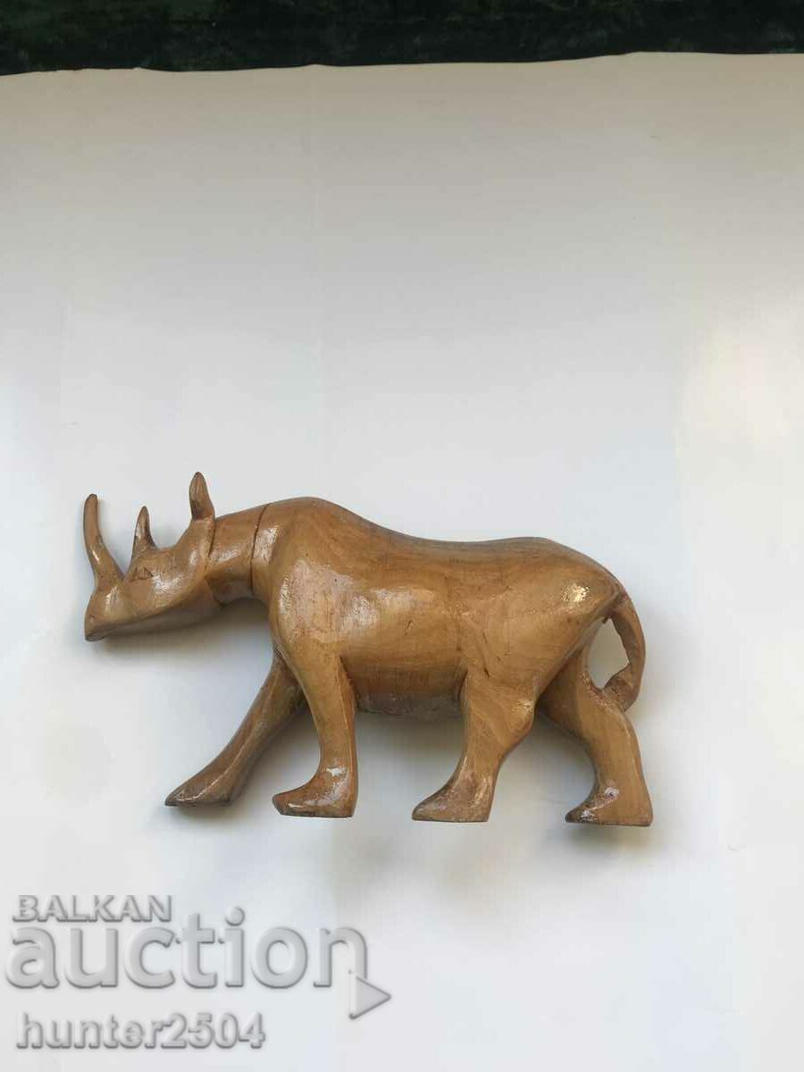 Rhino - mahogany, Africa, 11/18 cm with price 29.95 BGN | € 15.31