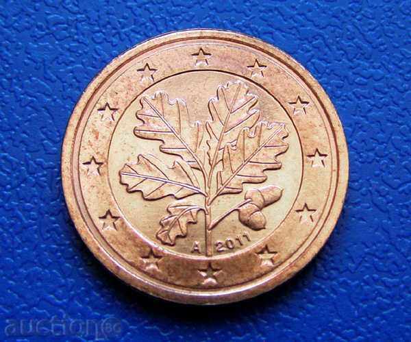 Germany 2 euro cents Euro cent 2011 A