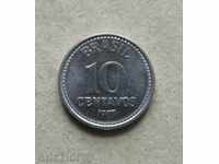10 cent. 1987 Brazil