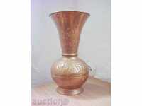 An old copper vase
