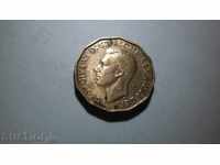 monedă de bronz 3 Pence 1952 ENGLAND