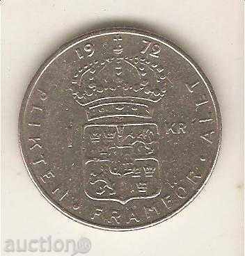 + Sweden 1 krona 1972