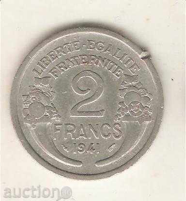 + Franța 2 franci în 1941