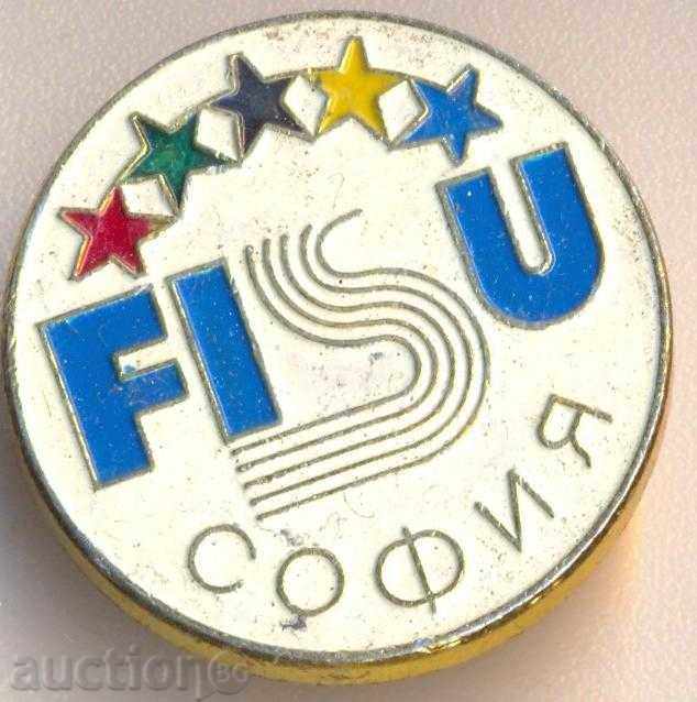 Badge FISU Sofia Παγκόσμια Ομοσπονδία Φοιτητικών Αθλημάτων