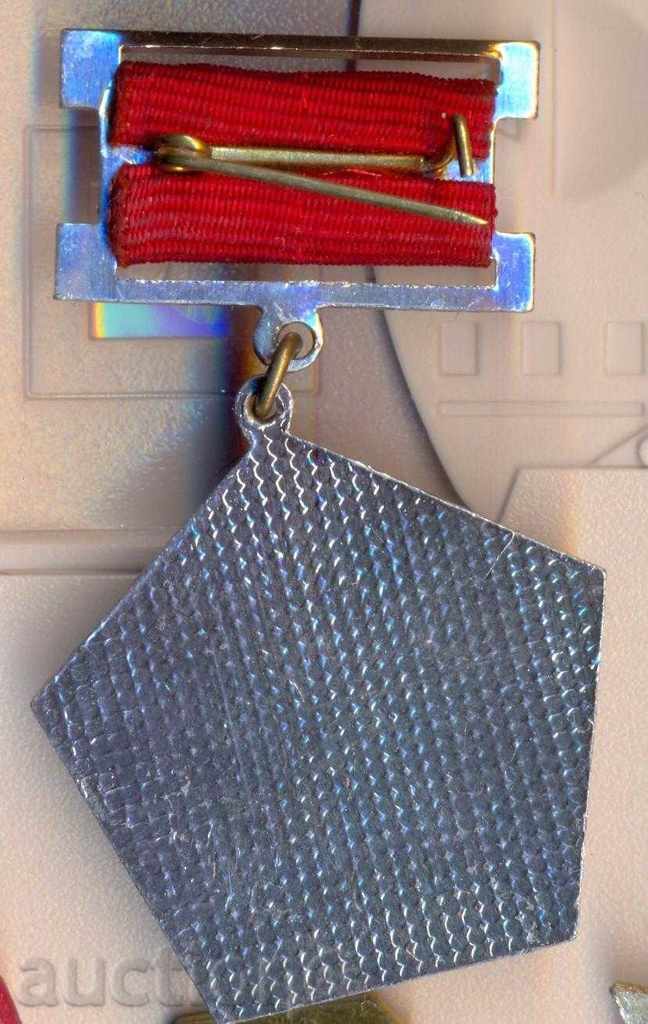 Pin επικεφαλής του 8ου πενταετές σχέδιο με τιμή 2.90 BGN | € 1.48 Pin επικεφαλής του 8ου πενταετές σχέδιο με τιμή 2.90 BGN | € 1.48