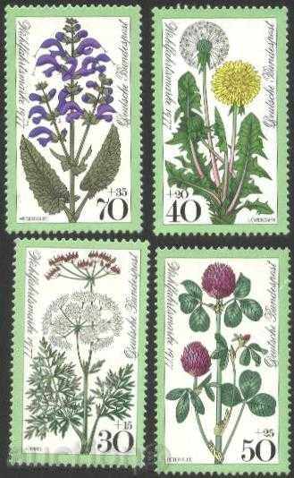 Чисти марки Флора, Билки 1977 от Германия
