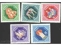 Чисти марки Деца,  Пионери 1965 от Монголия