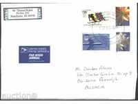 Ταξίδεψα φάκελο με γραμματόσημα από τις ΗΠΑ