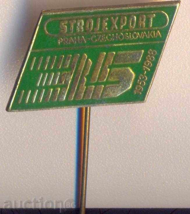 Striexport Badge Prague 1953-88 year