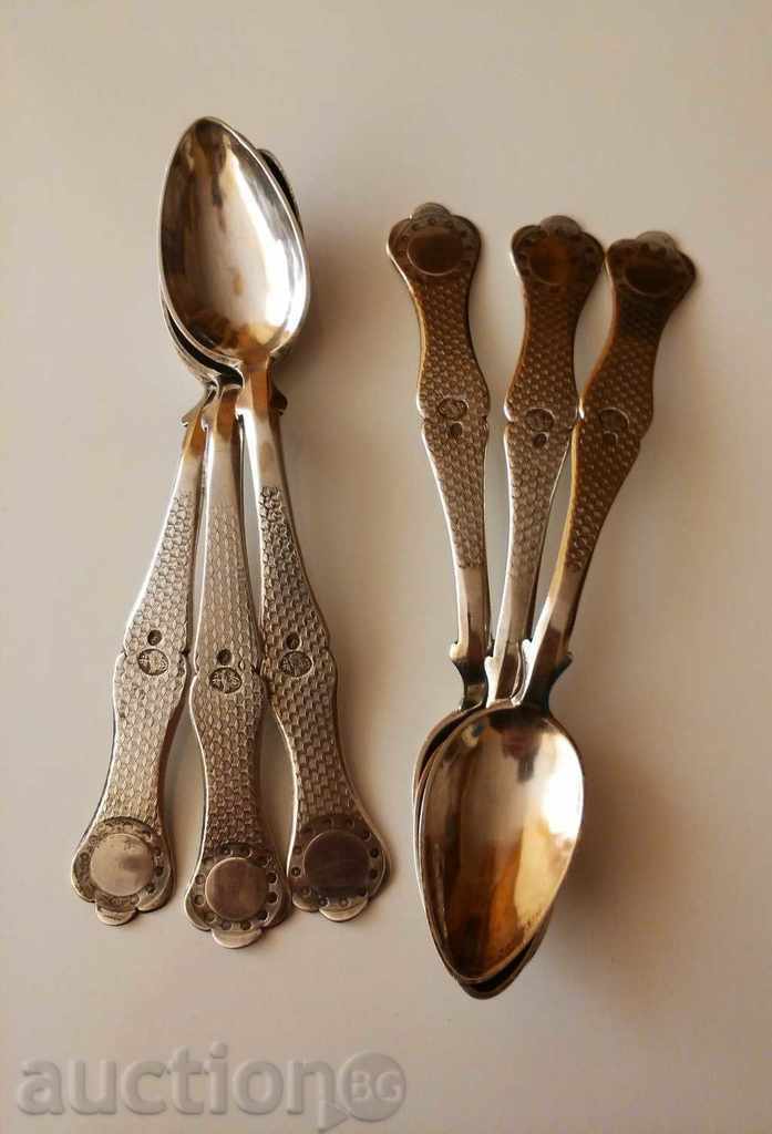 SILVER SPOONS - 6 SILVER SPOONS - 6