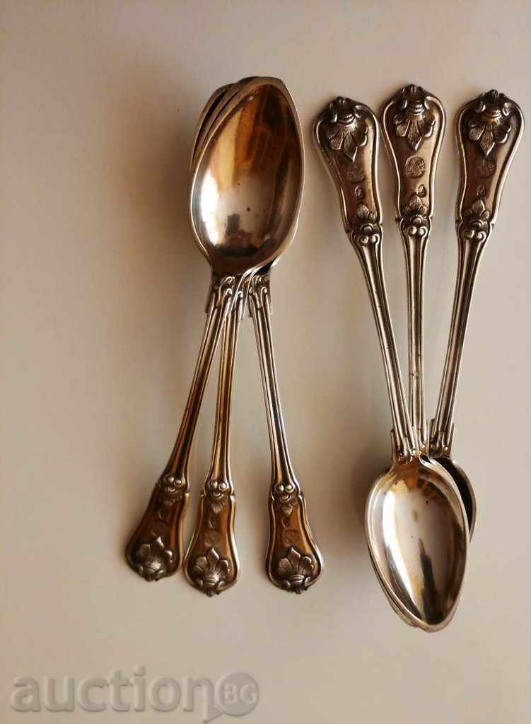 SILVER SPOONS - 6 SILVER SPOONS - 6