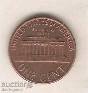 + US 1 cent 1980 D