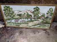 Pictura, portret kovyor pictură murală