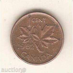 +Канада  1  цент  1962 г.