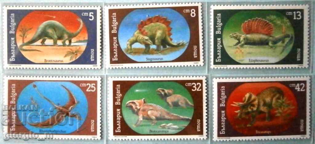 3855-3860 Prehistoric animals.