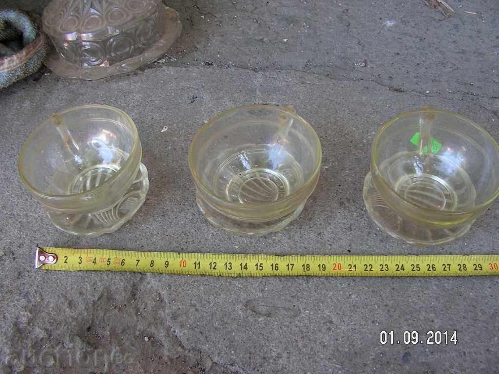 3667. STAR SERVICE FOR COFFEE TEA MAIZE GLASS with price 6.00 BGN | € 3.07 3667. STAR SERVICE FOR COFFEE TEA MAIZE GLASS with price 6.00 BGN | € 3.07