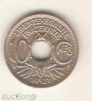+ Franța 10 centime 1921