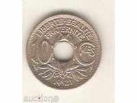 + Γαλλία 10 centimes 1921