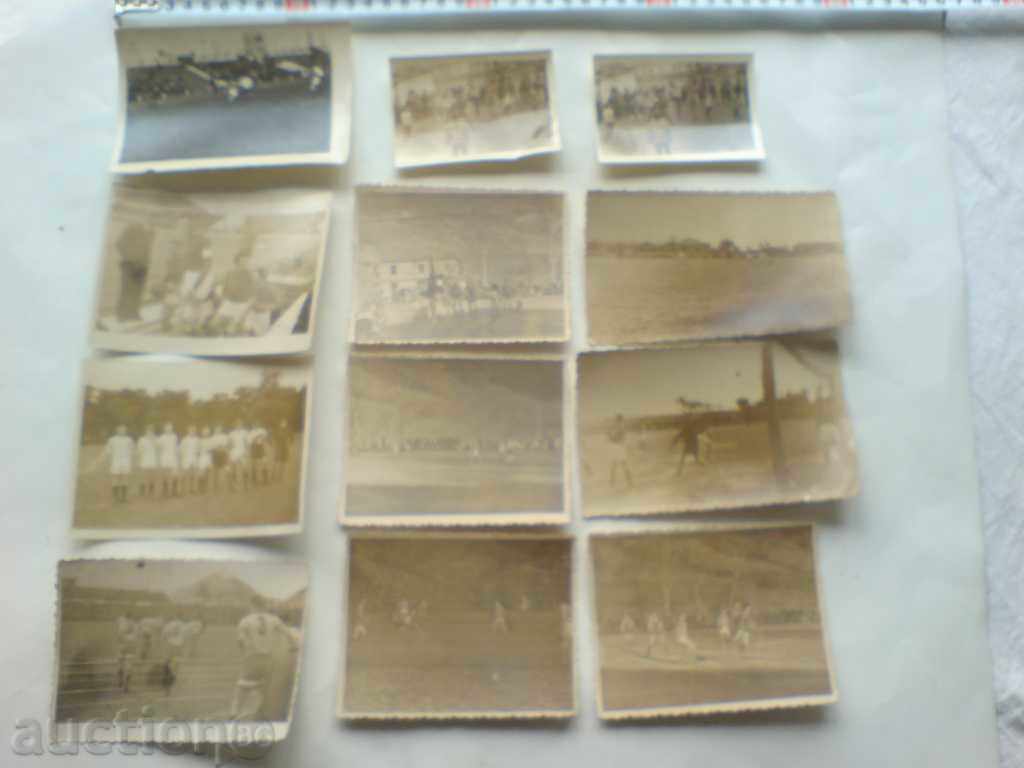 a lot of old football pictures