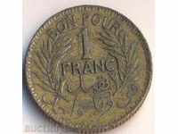 Tunisia 1 franc 1945