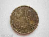 Franța 10 franci în 1952, 46 m
