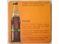 Подложка за бира - Cobra / Индия /