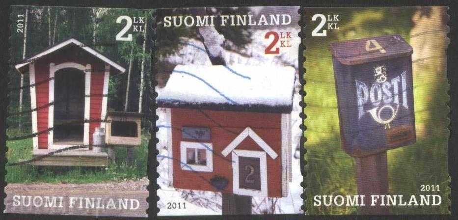 Stamped Postcards 2011 from Finland