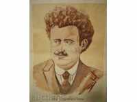 I sell author's watercolor - portrait of Al. Stamboliiski