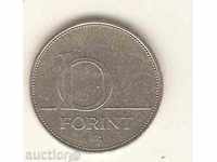 Ungaria forint + 10 1995