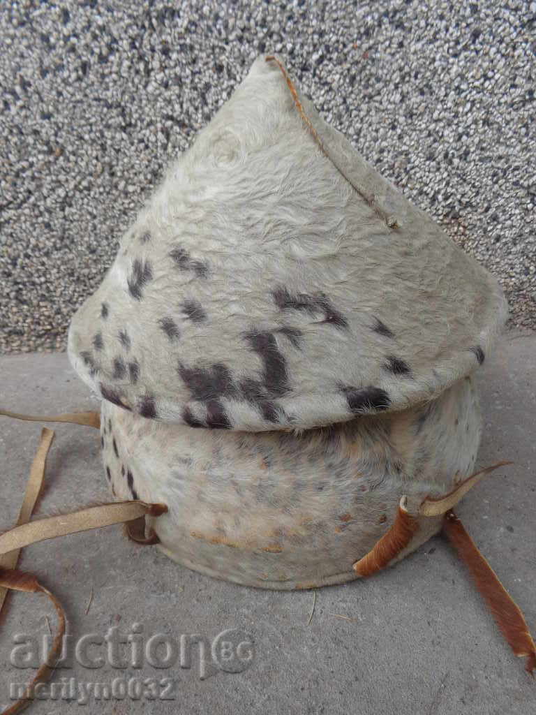 Old knit pan pan lid basket with goat leather basket with price 97.00 BGN | € 49.60 Old knit pan pan lid basket with goat leather basket with price 97.00 BGN | € 49.60