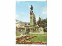 Κάρτα Σλίβεν της Βουλγαρίας Μνημείο του Χατζή Dimitar 1 *