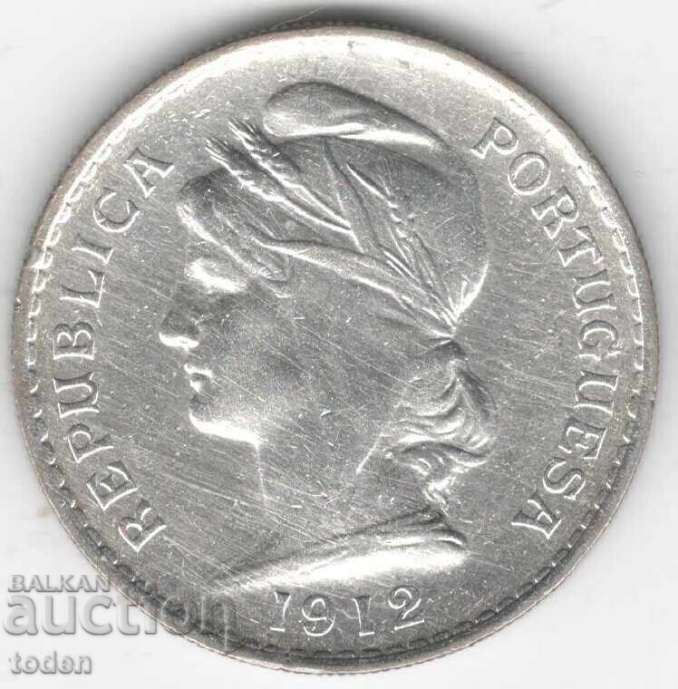 Auction  ++Portugal - 50 Centavos - 1912 - KM# 561 - Silver