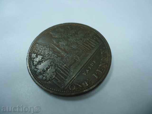 Penny Jeff John Bishop Cheltenham penny 1812 United Kingdom - 5 Penny Jeff John Bishop Cheltenham penny 1812 United Kingdom - 5