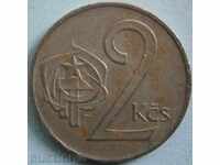 Чехословакия 2 крони 1972г.