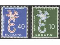 Чисти марки Европа СЕПТ   1958 от Германия