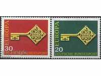Чисти марки Европа СЕПТ  1968  от Германия