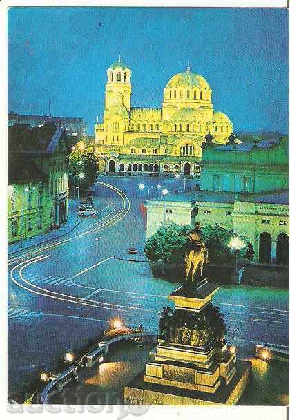 Καρτ ποστάλ της Βουλγαρίας Σόφια Πλατεία «Εθνικής Συνέλευσης» 7 *