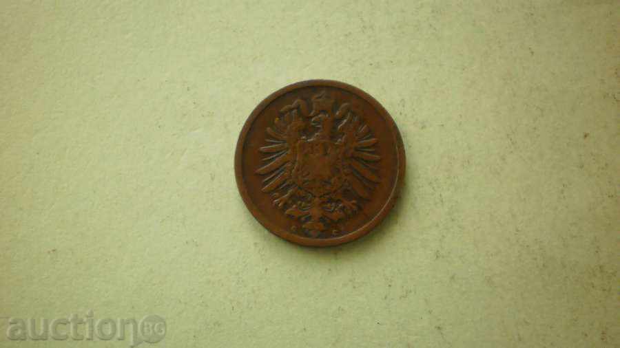 Медна Монета  2  PFENIGA  1875 G   ГЕРМАНИЯ с цена € 4.09 | 8.00 лв.