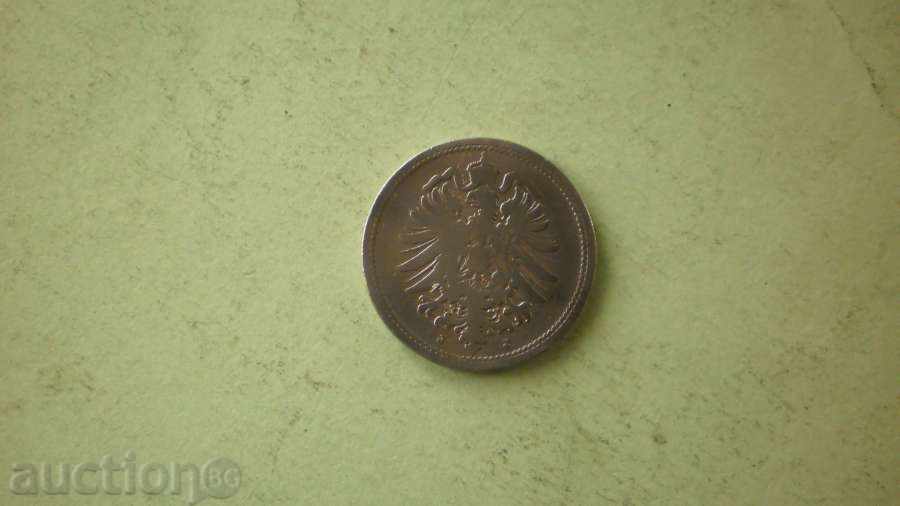 Moneda 10 PFENIGA 1876 J GERMANY cu preț € 4.09 | 8.00 BGN