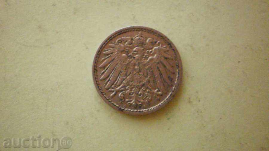 Монета  РЕДКИ   5 пфенига 1913A  Германия с цена € 2.05 | 4.01 лв.