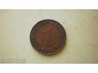 Copper Coin 1 Phenicia 1931A Germany